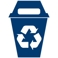 Recycling workforce icon